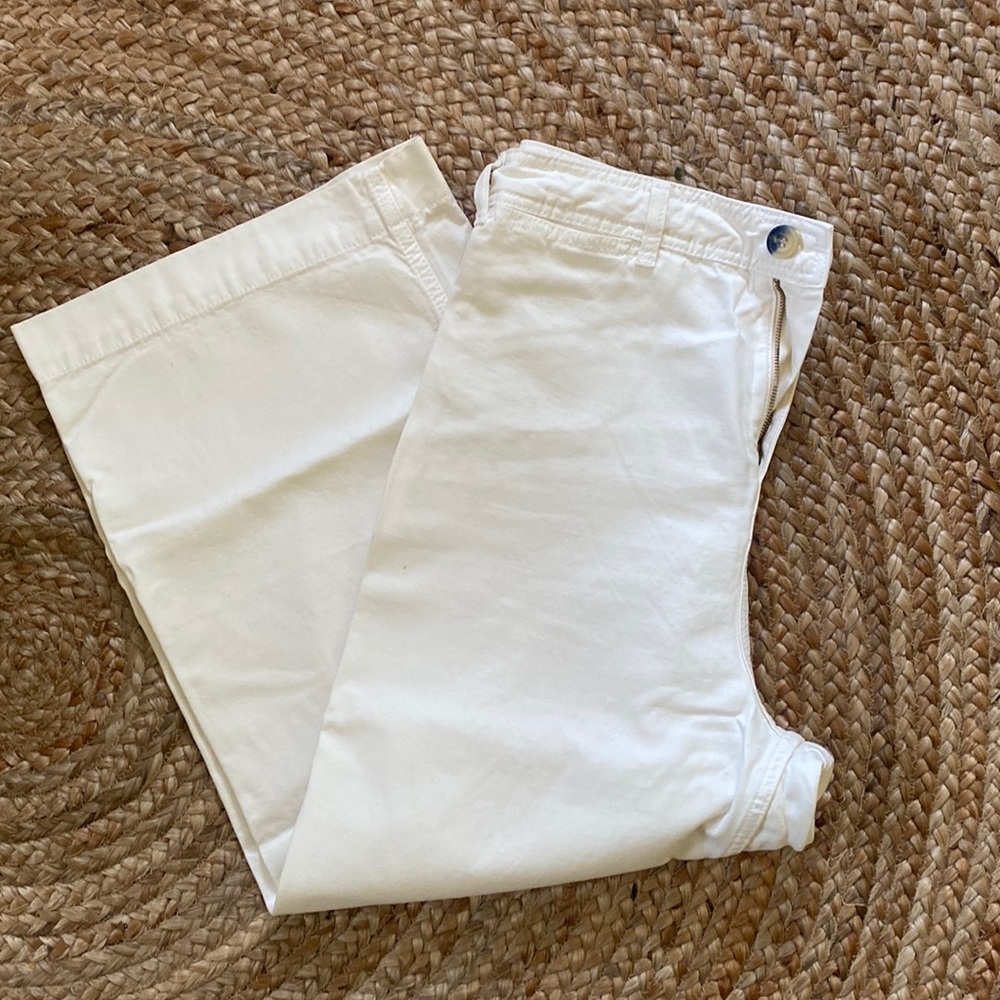 We The Free cream wide leg pants